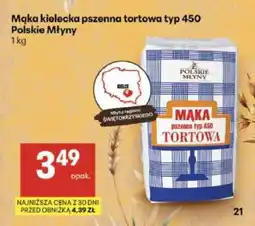 Delikatesy Centrum Mąka kielecka pszenna tortowa typ 450 Polskie Młyny oferta
