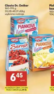Delikatesy Centrum Ciasto Dr.Oetker oferta
