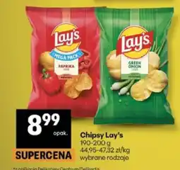 Delikatesy Centrum Chipsy Lay’s oferta