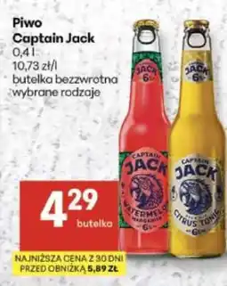 Delikatesy Centrum Piwo Captain Jack oferta