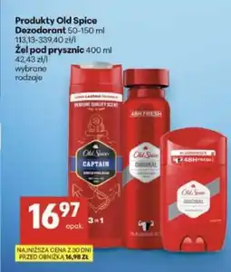 Delikatesy Centrum Produkty Old Spice oferta