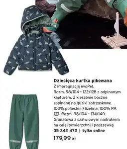 Tchibo Dziecięca kurtka pikowana oferta