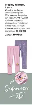 Tchibo Legginsy dziecięce 2-pak oferta