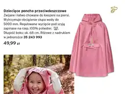 Tchibo Dziecięce poncho przeciwdeszczowe oferta