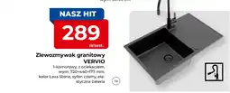 Mrówka Zlewozmywak granitowy Vervio 1-komorowy z ociekaczem oferta
