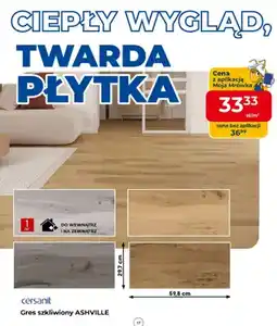 Mrówka Gres szkliwiony Ashville Cersanit oferta