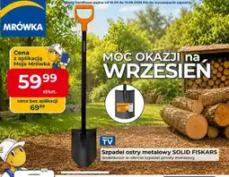 Mrówka Szpadel prosty metalowy Solid Fiskars oferta