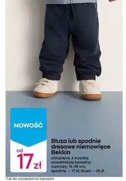 Pepco Spodnie dresowe niemowlęce Bekkin chłopięce oferta