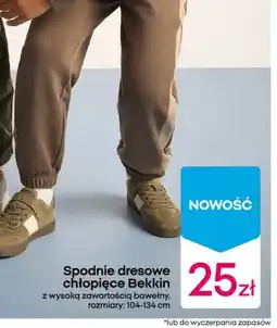 Pepco Spodnie dresowe chłopięce Bekkin z wysoką zawartością bawełny oferta