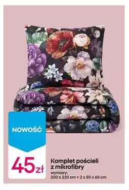 Pepco Komplet pościeli z mikrofibry 200x220 cm + 2x50x60 oferta