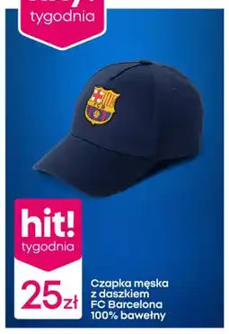 Pepco Czapka męska z daszkiem FC Barcelona oferta