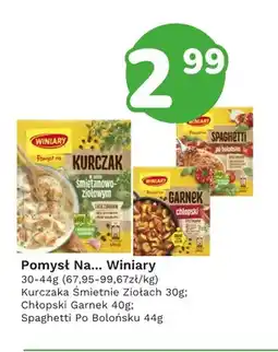 Limonka Pomysł na... Spaghetti po bolońsku Winiary oferta