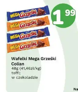 Limonka Wafelek Mega Grześki toffi oferta