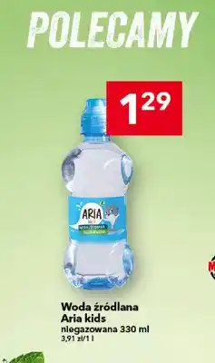 Woda źródlana niegazowana Aria Kids