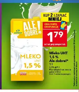 Lewiatan Mleko UHT Ale Dobre! 1,5% oferta
