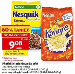 Auchan Płatki śniadaniowe Nestlé oferta