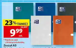 Auchan Zeszyt A5 Oxford oferta