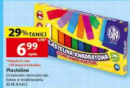 Auchan Plastelina kwadratowa Astra oferta