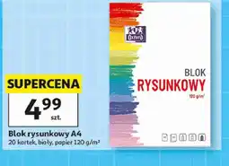 Auchan Blok rysunkowy A4 Oxford oferta