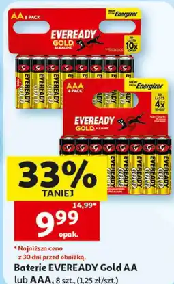 Auchan Baterie EVEREADY Gold AA lub AAA oferta