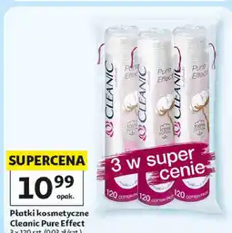 Auchan Płatki kosmetyczne Cleanic Pure Effect oferta