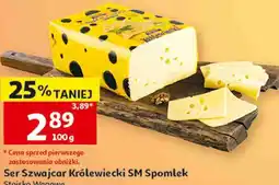 Auchan Ser Szwajcar Królewiecki SM Spomlek oferta