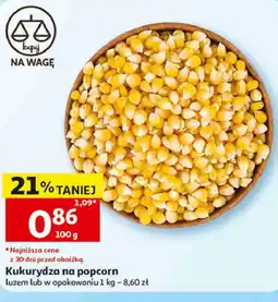 Auchan Kukurydza na popcorn oferta