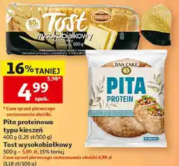 Auchan Pita proteinowa typu kieszeń Dan Cake oferta