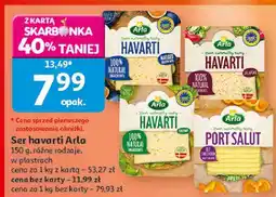 Auchan Ser havarti Arla oferta