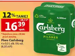 Auchan Piwo Carlsberg oferta