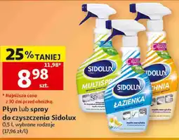 Auchan Płyn lub spray do czyszczenia Sidolux oferta