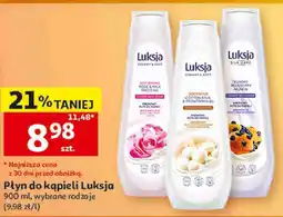Auchan Płyn do kąpieli Luksja oferta
