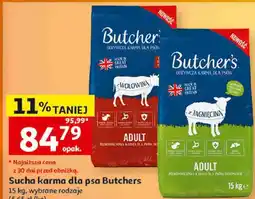 Auchan Sucha karma dla psa Butcher's oferta