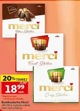 Auchan Bombonierka Merci oferta