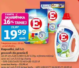 Auchan Kapsułki, żel lub proszek do prania E oferta
