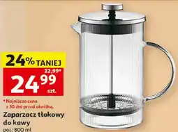 Auchan Zaparzacz tłokowy do kawy oferta
