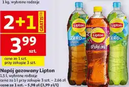 Auchan Napój gazowany Lipton oferta