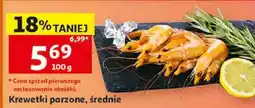 Auchan Krewetki parzone, średnie oferta