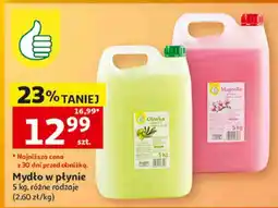 Auchan Mydło w płynie oferta