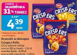 Auchan Orzeszki w skorupce Crispers Felix oferta