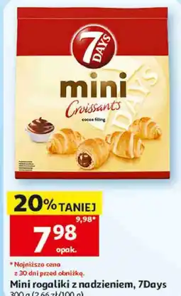 Auchan Mini rogaliki z nadzieniem, 7Days oferta