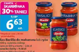 Auchan Sos Barilla do makaronu lub ryżu oferta