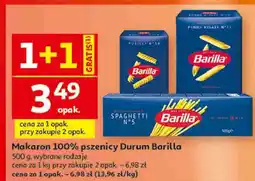 Auchan Makaron 100% pszenicy Durum Barilla oferta