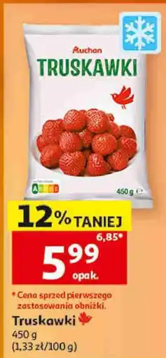 Auchan Truskawki oferta