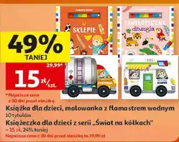 Auchan Książka dla dzieci z serii „Świat na kółkach” oferta
