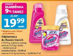 Auchan Odplamiacz do tkanin Vanish oferta