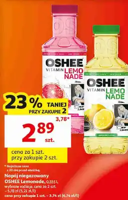 Auchan Napój niegazowany OSHEE Lemonade oferta