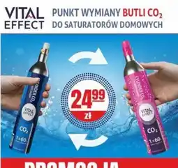 Sedal Butl CO2 do saturatorów domowych Vital Effect oferta