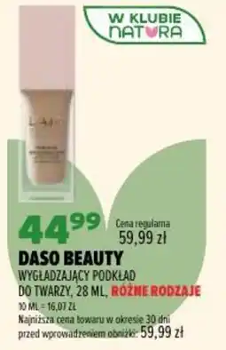 Drogerie Natura DASO BEAUTY WYGLĄDAJĄCY PODKŁAD DO TWARZY oferta