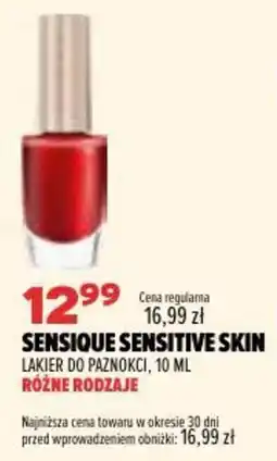 Drogerie Natura Sensique Sensitive Skin Lakier do paznokci oferta